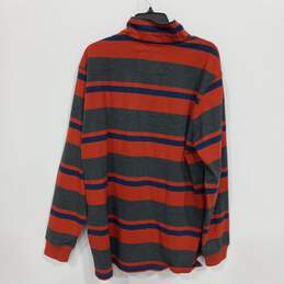 L.L. Bean Striped Long Sleeve Pull Over Traditional Fit Sweater Size Large alternative image