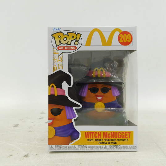 2 Funko POP! Ad Icons - McDonalds Halloween McBoo McNugget Figures #208 & #209 image number 2