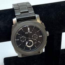 Designer Fossil FS-4662 Chronograph Smoke Stainless Steel Quartz Wristwatch