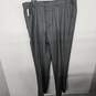 haggar Gray Classic Fit Dress Pants image number 1