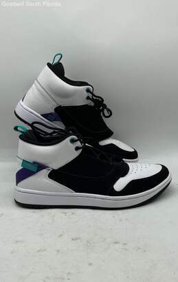 Jordan Fadeaway Black White Grape Men's Shoes Size 9 alternative image