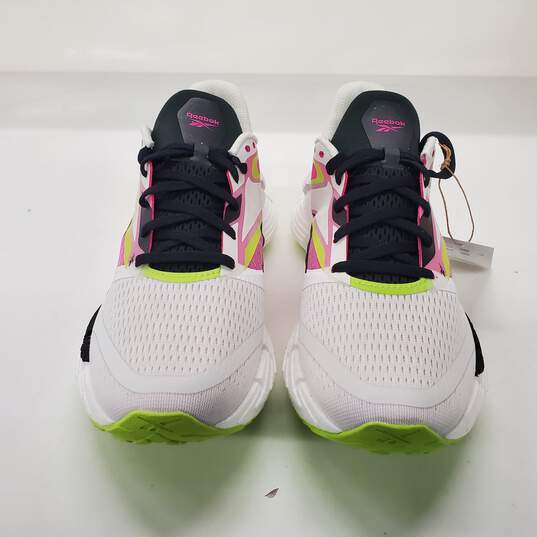 Reebok Women's FloatZig 1 White/Pink Running Shoes Size 8.5 NWT image number 2