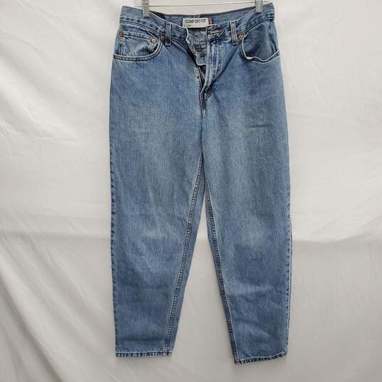 VTG Levi's 560 MN's Comfort Fit Cotton Blue Denim Jeans Size 31 x 34 image number 1