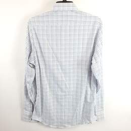 Stantt Men Blue Plaid Button Up Shirt S NWT alternative image