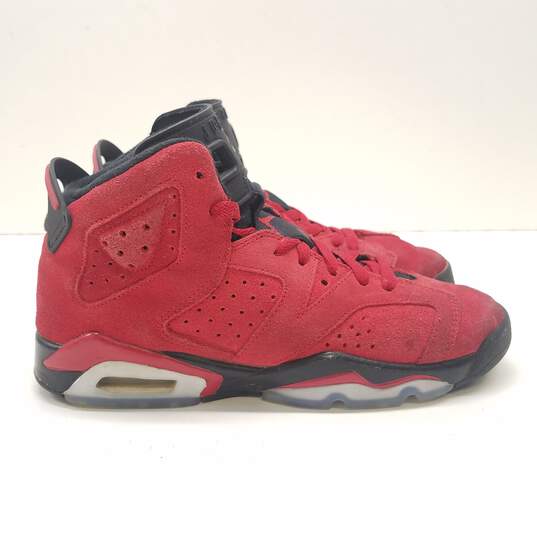 Nike Air Jordan 6 Retro Toro Bravo Sneakers 384665-600 Size 5.5Y/7W image number 2