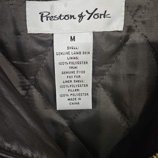 Preston & York Brown Ram Skin Jacket image number 3