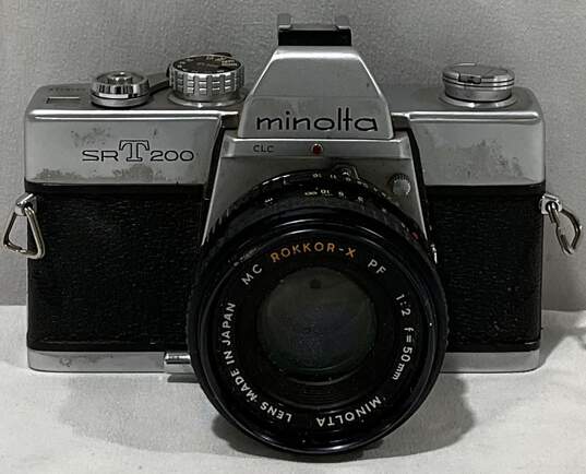 Minolta SRT200 SLR 35mm Film Camera image number 1