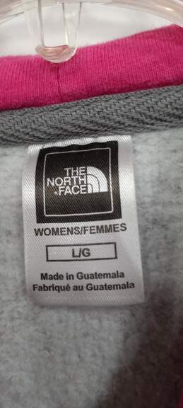 The North Face Women's Gray Pullover Hoodie Size L alternative image