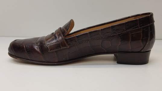 Brooks Brothers Women's Brown Loafer Size 5.5 image number 2