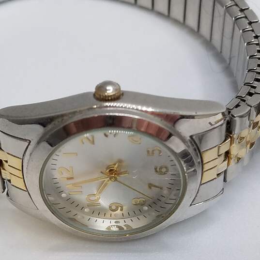 Seiko and other Vintage Fashion brand Stainless Steel Lady's Quartz Watch Bundle image number 6