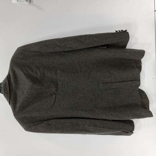 A. Foxx Men's Grey 2 Button Blazer Size M image number 2