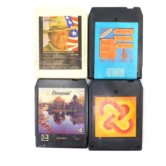 Lot Of 16 Country & Oldies Hits 8 Track Tapes John Wayne Conway Twitty Don Williams image number 2