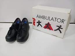 Apex Ambulator Black Leather Dress Shoes Women's Size 9.5 Medium IOB