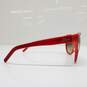 AUTHENTICATED CHLOE CE602S RED CAT EYE SUNGLASSES W/ CASE image number 5