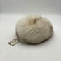 NWT Womens White Brown Tip Faux Fur Fashionable Round Cossack Hat image number 4