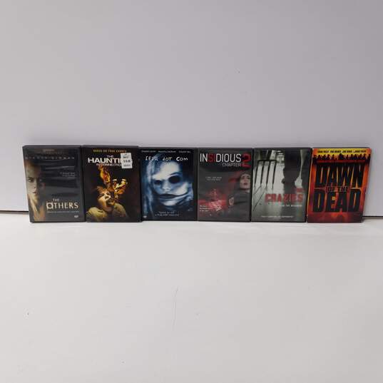 Bundle of 6 Assorted DVD Horror Movies image number 1