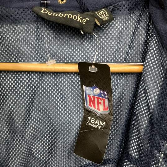 Dunbrooke Men's NFL Navy Denver Broncos Jacket Size 2XL NWT image number 4