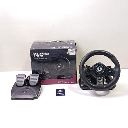 Numskull Racing Wheel & Pedals In Box image number 1