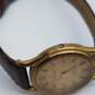 Omega 1365 24mm De Ville Quartz Gold Dial Vintage Ladies Watch 13g image number 7