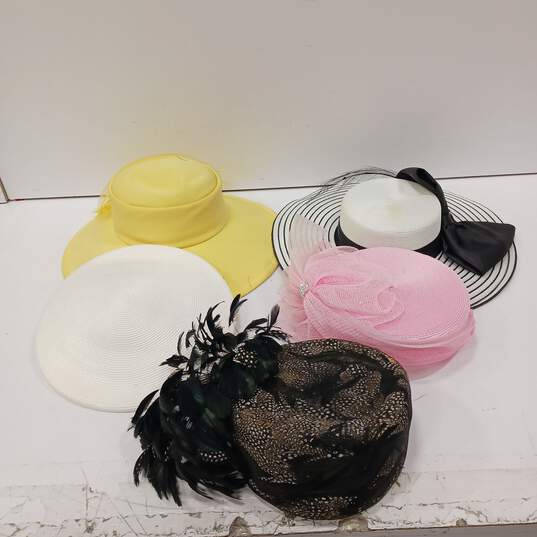 Mixed Lot Of 5 Women's Fashion Hats image number 1