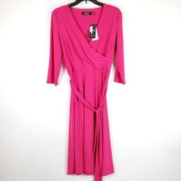 Ralph Lauren Women Pink Belted Dress Sz 8 NWT