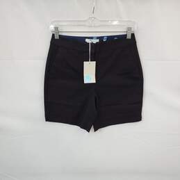 Boden Black Cotton Shorts WM Size 2 NWT