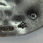 Designer Silpada 925 ALE Sterling Silver Hammered Dangle Earrings image number 4
