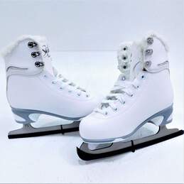 Jackson Ultima 180 Soft Ice Skates White Womens/Girls Size 13J IOB