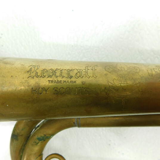 VNTG Rexcraft Brand Official Bugle for the Boy Scouts of America (Parts and Repair) image number 5