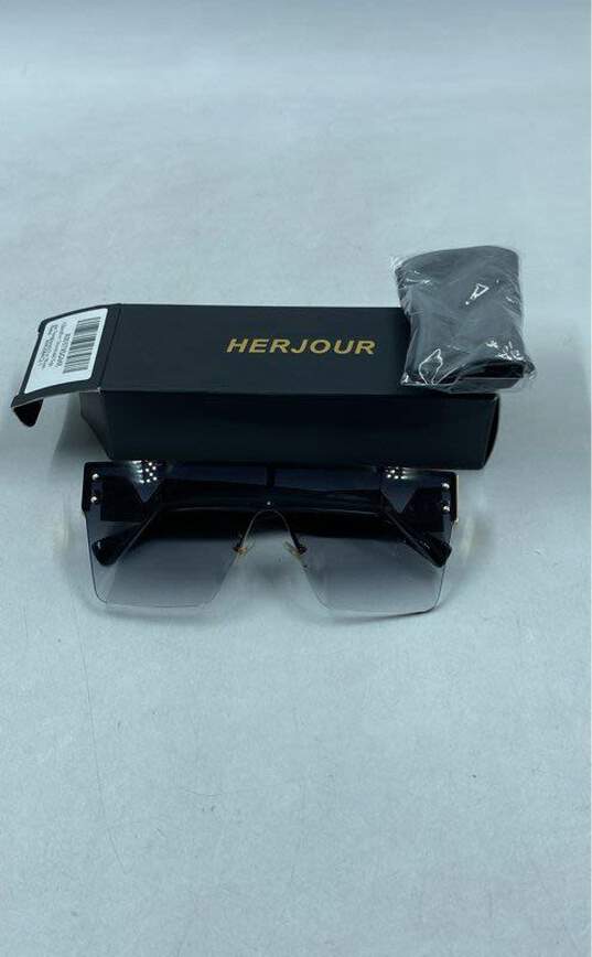 Herjour Black Sunglasses - Size One Size image number 1
