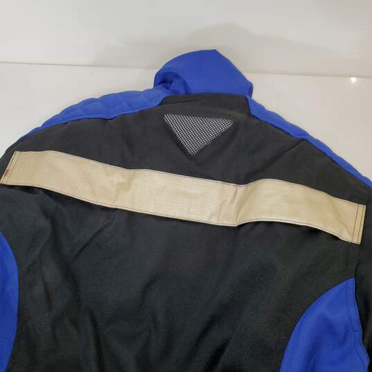 Shelter Top Quality Leather Reissa Cordura Waterproof Full Zip Jacket NWT Size L image number 5