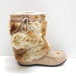 Call It Spring Women's Faux Fur Boots Size 7