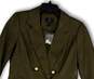 NWT Womens Green Notch Naple Double Breasted Two Button Blazer Size S image number 3