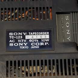 Sony Tapecorder TC-123 FOR PARTS OR REPAIR alternative image