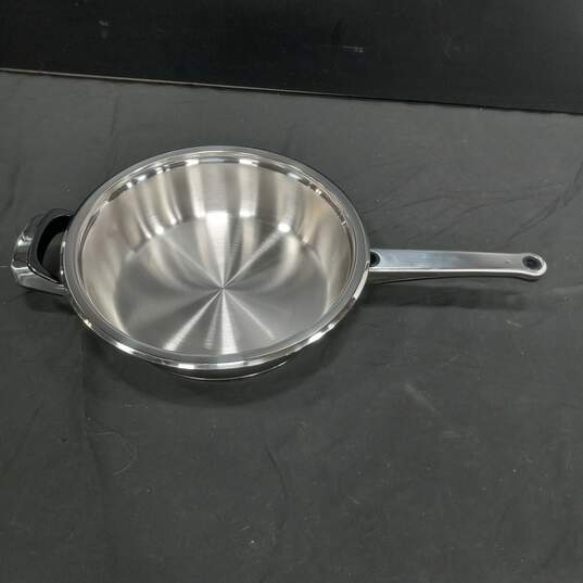 Nutri-Stahl Stainless Steel 8.5" Frying Pan image number 1