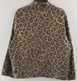 Q Neel Women Jacket Cheetah Print alternative image