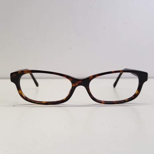 Burberry Tortoise Rectangle Eyeglasses (Frame) image number 1