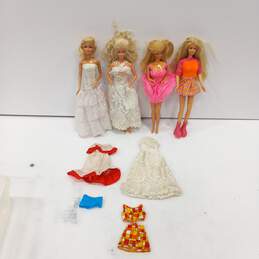 Vintage Bundle of 4 Assorted Barbie Dolls