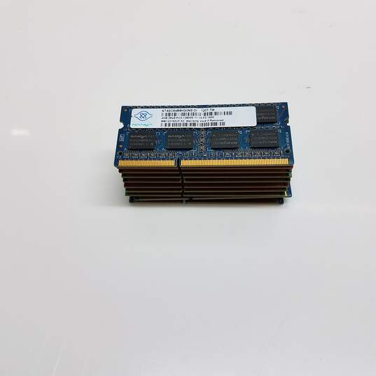 Lot of 10 Mixed PC3 DD3 Laptop Memory Ram #4 image number 3