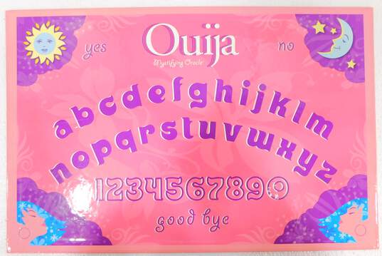2008 Hasbro Pink Ouija Mystifying Oracle Board Game Parker Brothers Complete image number 2