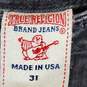 True Religion Women Black Washed Jeans Sz 31 image number 3