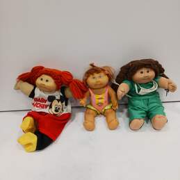 Bundle of 3 Assorted Cabbage Patch Dolls