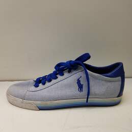 Polo by Ralph Lauren Light Blue Harvey Oxford Shoes Size 11 alternative image