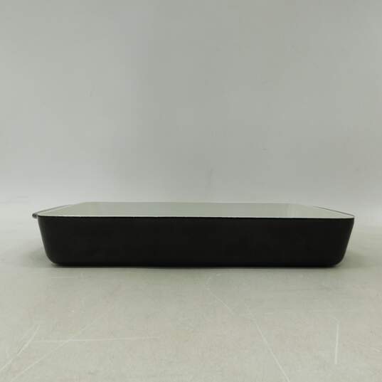 COPCO Brown Enameled Cast Iron Rectangle Casserole Baking Dish image number 2