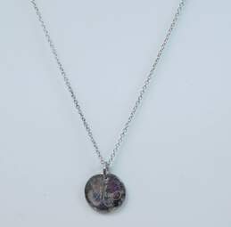 925 Sterling Silver Tiffany & Co. Mom Pendant Necklace alternative image