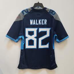 Nike Mens Blue Tennessee Titans Delanie Walker #82 Football NFL Jersey Sz L alternative image