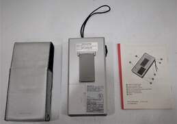 Sony Watchman FD-20A Black & White Portable Mini Travel Handheld TV Television alternative image