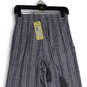 NWT Womens Blue Drawstring Elastic Waist Wide-Leg Palazzo Pants Size Small image number 3