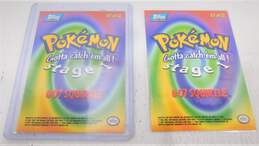 Pokemon Topps Squirtle #07 Series 1 Blue Logo Card Lot of 2 alternative image