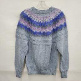 NWT Danspin WM's 100% Pure Wool Handknitted Ellen Crewneck Size M alternative image